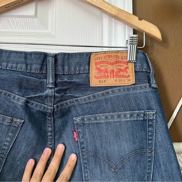 Levis 514 Flex Straight Jeans / Size 29 X 30 - Picture 2 of 4